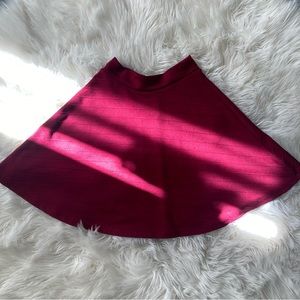 94- Charlotte Russe Diagonal Textured Circle Skater Skirt